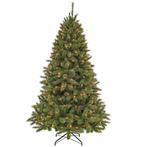 Groene Kerstboom Met Verlichting Vastverbouwd 2.10m 210cm., Diversen, Kerst, Ophalen of Verzenden