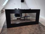 Grote Zwarte Spiegel, Huis en Inrichting, Woonaccessoires | Spiegels, Ophalen, Zo goed als nieuw, 100 tot 125 cm, 150 tot 200 cm