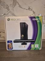 Xbox 360 Slim 4GB Kinect + Xkey mod (compleet in doos), Ophalen of Verzenden, Zo goed als nieuw, Met 1 controller, 4 GB