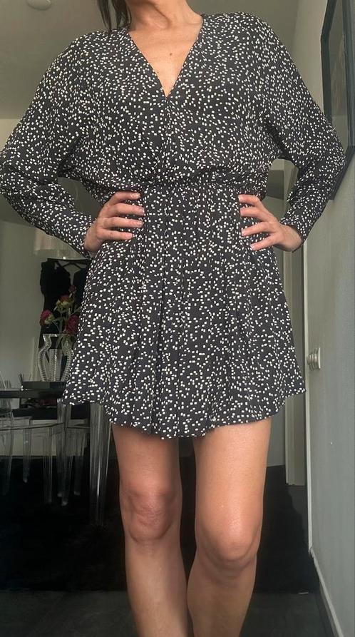 ISABEL MARANT jurkje CAPUCINE print FR40 zwart wit 36 38 NEW, Kleding | Dames, Jurken, Nieuw, Maat 38/40 (M), Zwart, Boven de knie