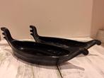 Zwarte boten persglas boot viking schaal, Huis en Inrichting, Keuken | Servies, Ophalen, Gebruikt, Overige stijlen, Schaal of Schalen
