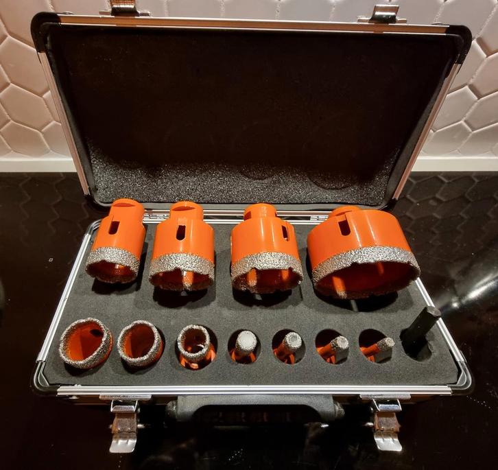 Diamantboor tegelboor Gatenboor (tegelsnijder), Doe-het-zelf en Verbouw, Gereedschap | Boormachines, Ophalen of Verzenden