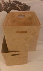 Ikea Bullig bakken-Kallax, Huis en Inrichting, Woonaccessoires | Schalen en Manden, Ophalen of Verzenden, Gebruikt, Rechthoekig