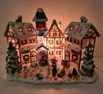 Prachtig kerstdorp met o,a
minnie,mickey,cars., Ophalen of Verzenden, Mickey Mouse, Zo goed als nieuw, Beeldje of Figuurtje