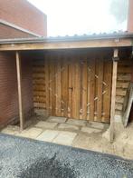 Afdak open berging schuurtje carpoort 6 lang 3 breed, Tuin en Terras, Bergingen en Tuinkasten, Ophalen, Gebruikt, Hout, Overige typen