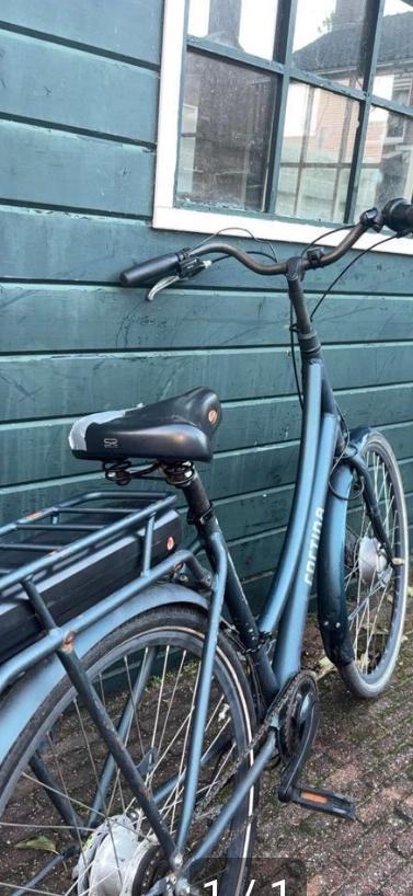 Elektrische fiets 30km - Goede remmen!, Fietsen en Brommers, Elektrische fietsen, Gebruikt, Cortina, Minder dan 47 cm, 30 tot 50 km per accu