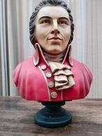 Buste Mozart. Geschilderd. H. 51, Antiek en Kunst, Ophalen of Verzenden