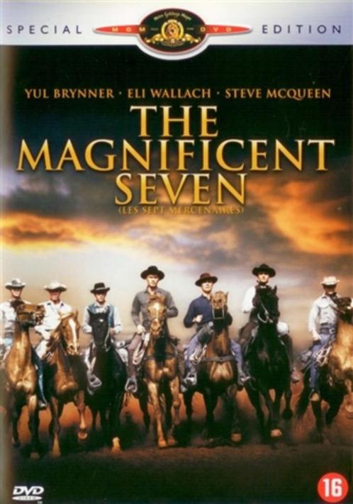 The Magnificent Seven, Cd's en Dvd's, Dvd's | Klassiekers, Zo goed als nieuw, Actie en Avontuur, 1960 tot 1980, Ophalen of Verzenden