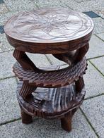 Massief houten drakentafel philipijnen China Indonesië, Ophalen of Verzenden, Gebruikt, Hout