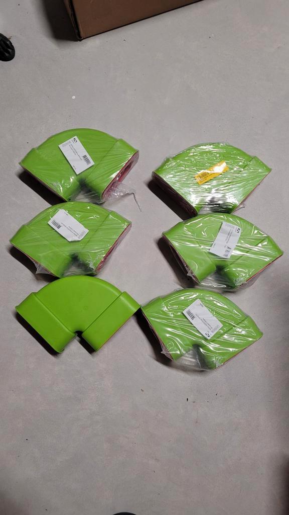 Ubbink AE55sc Horizontale Bocht Kit, Doe-het-zelf en Verbouw, Buizen en Afvoer, Nieuw, Bochten, Pvc, Minder dan 2 meter, 80 mm of meer