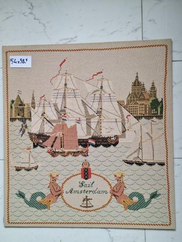 BORDUURWERK, Borduurwerk Sail Amsterdam beschikbaar voor biedingen