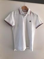 Polo Moncler maat xs, Kleding | Heren, Moncler, Wit, Ophalen of Verzenden, Zo goed als nieuw
