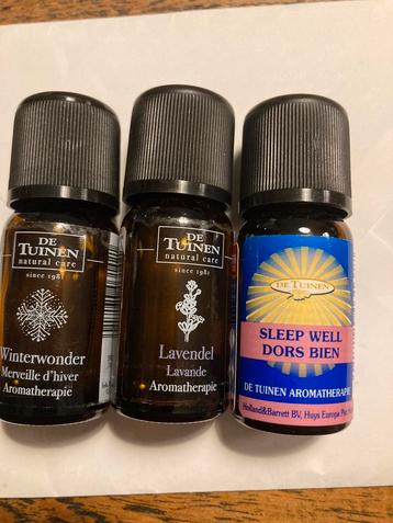 Essentiële oliën Lavendel, Sleep well en Winterwonder