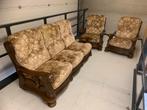 Klassieke bankstel set – 3-zits bank + 2 stoelen, Ophalen