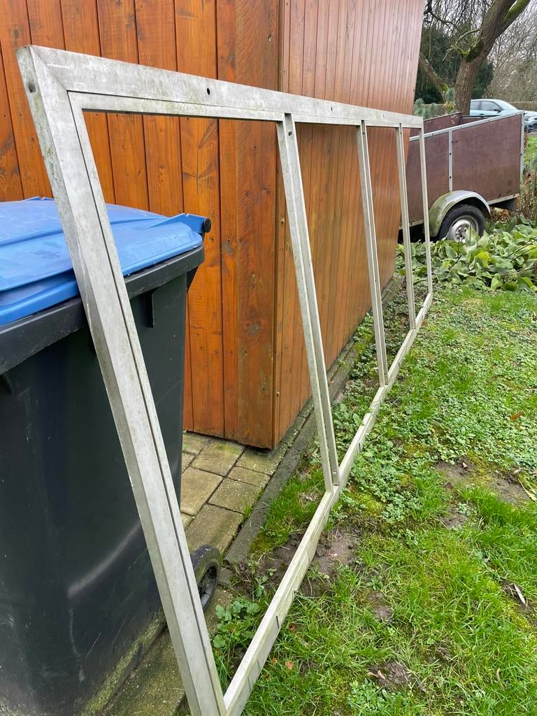 Alumium frame, Ophalen, Aluminium, 225 cm of meer, Raamkozijn