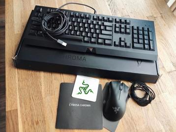 RAZER Deathadder Essential muis en Cynosa Chroma toetsenbord beschikbaar voor biedingen