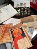 Antiek schoolmateriaal leten lezen, Gelezen, Diverse, Ophalen of Verzenden, Algemeen