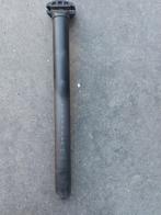 Aluminium zadelpen diameter 2,98 cm L 35 cm zwart, Ophalen of Verzenden, Algemeen, Zadel