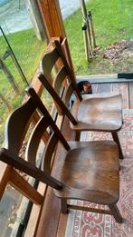 Twee stoelen te koop. Vintage, ouderwets, hout, Twee, Gebruikt, Ophalen of Verzenden, Hout