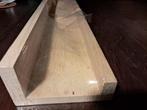 2x Schilderijgoten Blank Hout Massief, Doe-het-zelf en Verbouw, Hout en Planken, Minder dan 25 mm, Nieuw, Ophalen of Verzenden