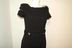 Versace X H&M black dress banden gouden sier knopen M, Maat 38/40 (M), Verzenden, Zwart, Nieuw