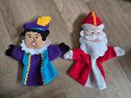 Hema Handpoppen Sinterklaas en Piet, Kinderen en Baby's, Speelgoed | Poppen, Ophalen of Verzenden, Zo goed als nieuw, Overige typen