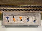 Poppetjes figuurtjes brandweer N spoor modeltrein 1:160, Overige merken, Gelijkstroom of Wisselstroom, Overige typen, Nieuw