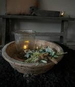 Oud houten olijfbak, Huis en Inrichting, Ophalen of Verzenden