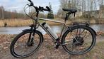 Elektrische fiets Titanium frame, Zo goed als nieuw, 50 km per accu of meer, 55 tot 59 cm, Ophalen