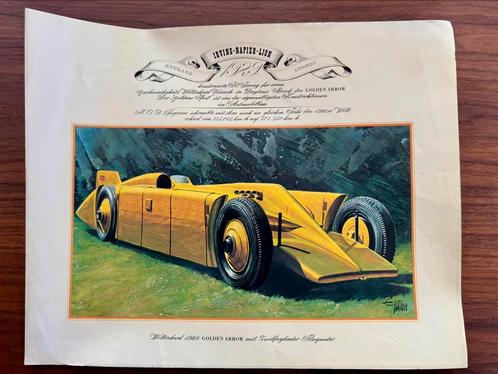 20 Vintage Auto prenten, Verzamelen, Foto's en Prenten, Gebruikt, Foto, Overige onderwerpen, 1960 tot 1980, Ophalen of Verzenden