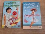 2 boeken Mariëtte Middelbeek - Single en sexy en turbulentie, Ophalen of Verzenden, Gelezen, Mariëtte Middelbeek