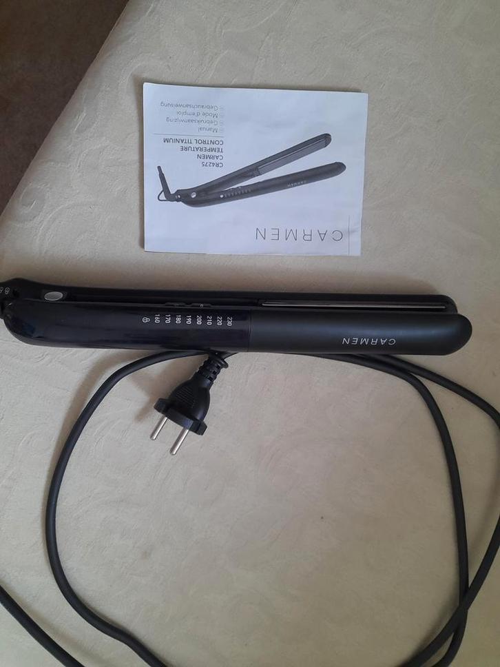 Carmen CR4275 Stijltang - Perfect gestyled haar!, Witgoed en Apparatuur, Persoonlijke-verzorgingsapparatuur, Gebruikt, Haarverzorging