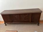 Antiek Notenhouten Dressoir, Gebruikt, Ophalen of Verzenden, 200 cm of meer, Overige houtsoorten