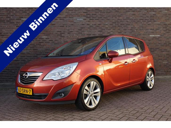 Opel Meriva 1.4 Turbo Cosmo, 17"velgen, navigatie, cruise co, Auto's, Opel, Bedrijf, Te koop, Meriva, ABS, Airbags, Airconditioning