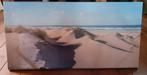 Duin en strand tafereel foto op canvas, Foto of Poster, Zo goed als nieuw, 100 tot 125 cm, 50 tot 75 cm