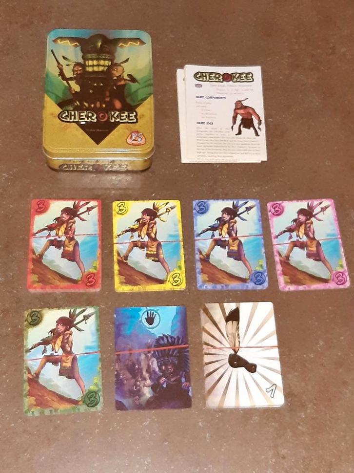 Cherokee nieuw kaartspel, Hobby en Vrije tijd, Gezelschapsspellen | Kaartspellen, Nieuw, Ophalen of Verzenden