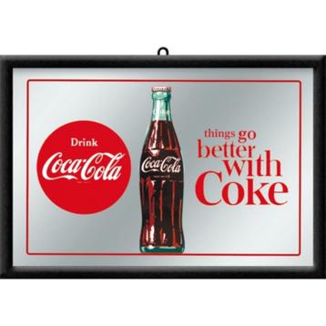 Coca Cola spiegel beschikbaar voor biedingen