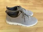 Ecco lichtgrijze leren schoenen mt 38 izgs, Ecco, Schoenen met lage hakken, Ophalen of Verzenden, Grijs