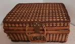 Rieten picknick mand, Hobby en Vrije tijd, Picknickmanden, Ophalen, Gebruikt