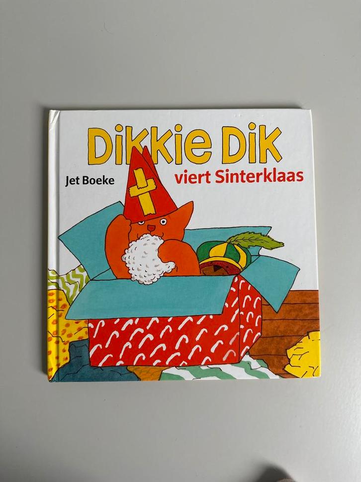 Dikkie Dik viert Sinterklaas - Kinderboek, Boeken, Kinderboeken | Jeugd | onder 10 jaar, Gelezen, Fictie algemeen, Ophalen of Verzenden