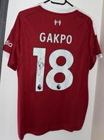 Gesigneerd Gakpo Liverpool Shirt, Maat M, Ophalen of Verzenden, Zo goed als nieuw, Shirt