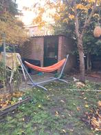 Hangmat standaard met hangmat, Tuin en Terras, Hangmatten, Ophalen, Zo goed als nieuw, Met standaard, Eenpersoons