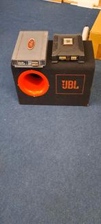 Subwoofer met 2 versterkers, Auto diversen, Autospeakers, Ophalen, Gebruikt