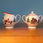 Wedgwood Windsor Christmas suiker-  en melkkannetje, Antiek en Kunst, Antiek | Servies los, Ophalen of Verzenden
