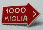 Mille Miglia pin,, Transport, Speldje of Pin, Zo goed als nieuw, Verzenden