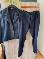 ZIZO dames pak travelstof maat 42/44, Kleding | Dames, Broeken en Pantalons, Zizo, Blauw, Maat 42/44 (L), Ophalen of Verzenden
