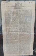 Complete Haagse Krant 1787 (VK-140), Ophalen, Voor 1920, Krant