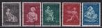 4113 - Nederland nvph 423/427 gestempeld , Winterhulp -, Verzenden, Na 1940, Gestempeld