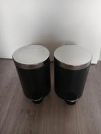 2x IKEA Ekoln Pedaalemmers, Met pedaal, Ophalen of Verzenden, Zo goed als nieuw, Minder dan 10 liter
