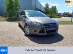 Ford Focus Wagon 1.0 EcoBoost Edition Plus AIRCO NAVI NIEUWE, Euro 5, Gebruikt, Zwart, Bruin